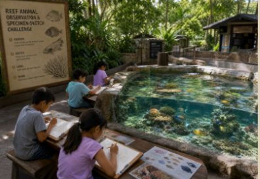 Reef & Island World zoo experience concept